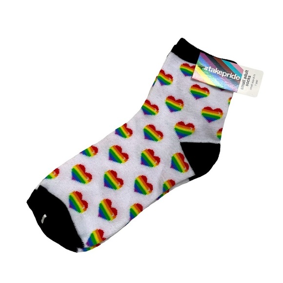 Target Accessories - LGBTQ+ Pride Rainbow Crew Anklet Socks